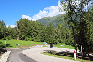 Blick über die 4. Kehre nach Nordwesten