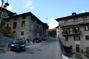 in Tione di Trento, die steilste Rampe der Tour