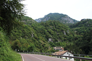 unteres Ende der Gola di Scaletta, Blick talaufwärts …