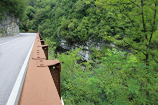 … und Blick flussaufwärts