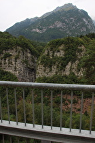 … und Blick auf Cingolo Rosso und Monte Brugnol dahinter