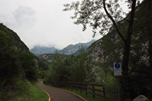 weiter unten, Blick talaufwärts …