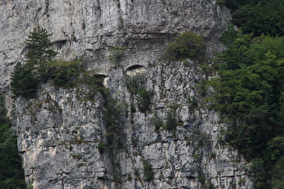 Zoom auf einen Abschnitt der alten Straße