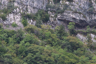Zoom auf einen Abschnitt der alten Straße