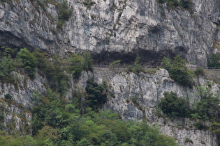 Zoom auf einen Abschnitt der alten Straße