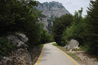 … und Blick nach Norden zum Monte Casale