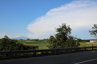 … und Blick auf v. l. n. r. Cima Costabella, Cima Telegrafo, Punta Pettorina und Cima Valdritta