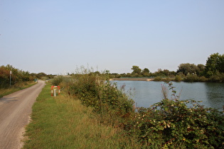 zwischen Überbrückung der Leine und Überbrückung des Leineradwegs, Blick nach Nordosten