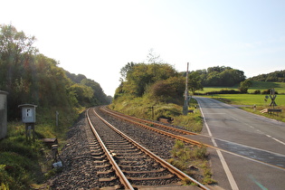 Bahnstrecke Altenbeken–Kreiensen, Blick nach Westen …