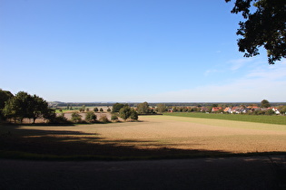 Benther Berg, Westhang, Blick nach Westen