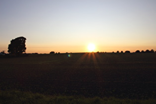 zwischen Velber und Hannover, Blick nach Westen