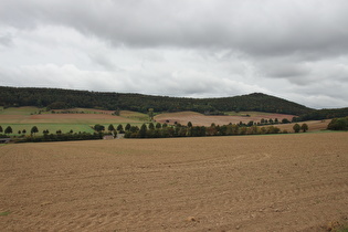 … und Blick zum Burgberg mit dem Großen Everstein