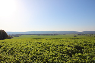 Gehrdener Berg, Westhang, Blick über Degersen zum Deister …