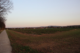 zwischen Wennigser Mark und Degersen, Blick über Wennigsen zum Süllberg