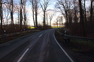 Brücke über die Kirchwehrener Landwehr im Großen Holz