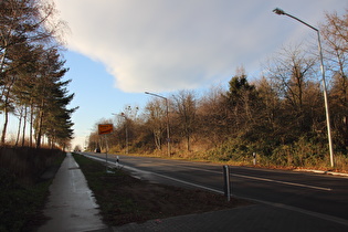 … und Blick stadtauswärts