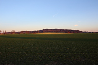 … Blick zum Benther Berg …