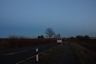 Kollrothshöhe, Ostrampe, Blick über den Heisterberg zum mittleren Teild es Erdschattenbogens …