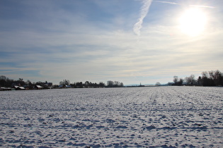 zwischen Velber und Hannover, Blick nach Süden …