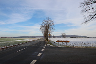 zwischen Northen und Großem Holz, Blick zum Benther Berg