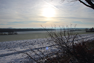 … und Blick nach Südwesten zum Deister