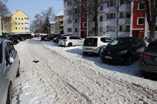 Winterdienst? im Wohngebiet in Hannover