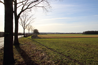 westlich von Döteberg, Blick über Kirchwehren und Stemmer Berg zum Deister