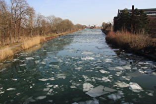 Stichkanal Linden, Blick nach Osten …