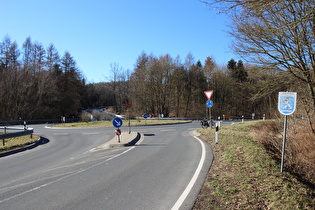 Grenze zwischen den Landkreisen Hildesheim und Holzminden