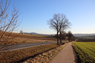 … und Blick nach Südwesten