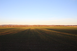 zwischen Eime und Elze, Blick zum Hildesheimer Wald …