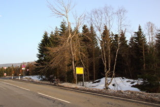 Torfhaus, westlicher Ortseingang