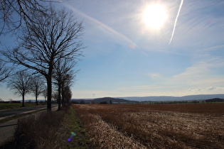 zwischen Northen und Everloh, Blick auf Gehrdener Berg und Deister