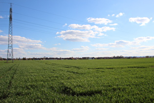 … Blickk nach Süden auf Harenberg, …