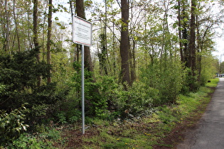 Westgrenze des Standortübungsplatz Hannover bei Langenhagen