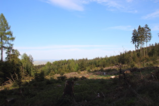 unterhalb Müllers Höh, Blick nach Osten …