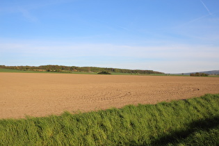 … Blick zum nach Südosten Gehrdener Berg, …