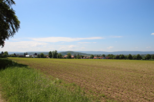 Benther Berg, Westhang, Blick über Everloh zum Deister …