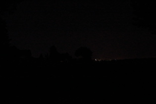 … Blick nach Osten auf Meiers Mühle und Hannover …