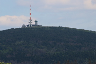 Zoom auf den Brockengipfel