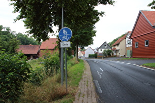 erster Regen in Settmarshausen