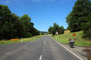 zwischen Witzenhausen und Kleinalmerode, Blick bergauf