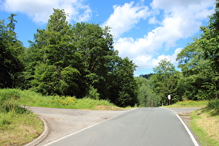 Umschwang, Passhöhe, Blick nach Nordwesten …