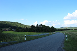 Abfahrt nach Rommerode, Blick Richtung Großalmerode