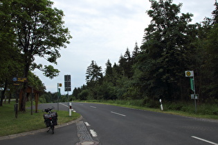 „Dach der Tour“: Hoher Meißner; Blick nach Osten …