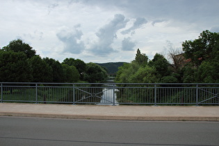 … und Blick flussabwärts