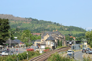 Zoom auf den Bahnhof