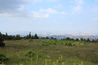 auf über 1100 m ü.NHN, Blick auf Ilsenburg …