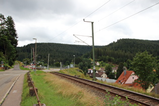 in Friedrichstal, Blick nach Süden