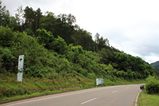 am Südrand von Hornberg …